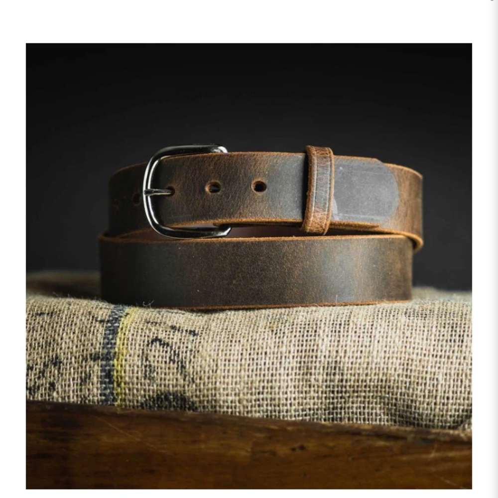 Hanks Belts genuine leather belt